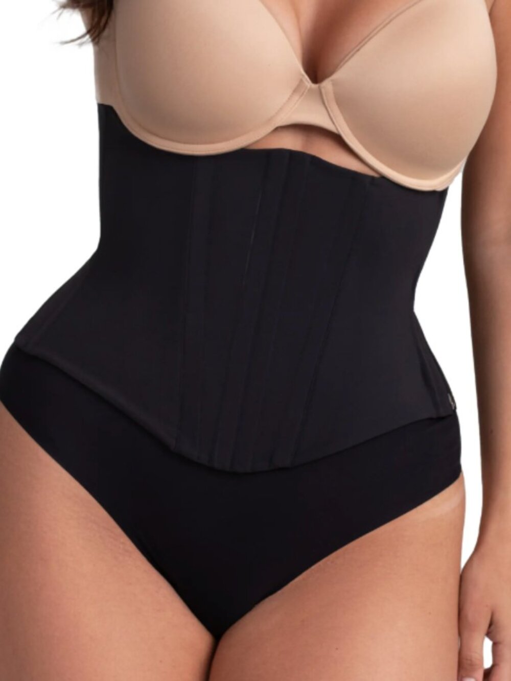 HoneyLove Waist Hero Cincher Waist Definition Women's LARGE Black SPWC00003